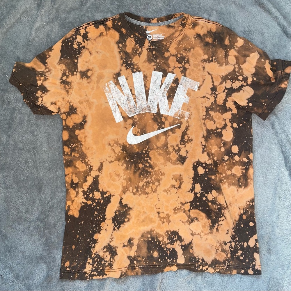 Nike Splatter Tie Dye Shirt